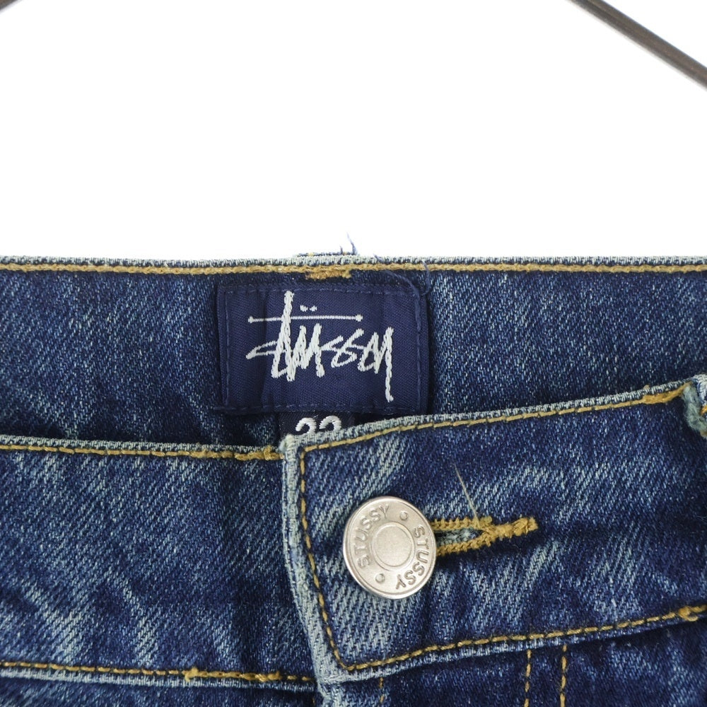 STUSSY(ステューシー) 90-00S OLD DENIM PANTS USA製 紺タグ デニム パンツ インディゴ