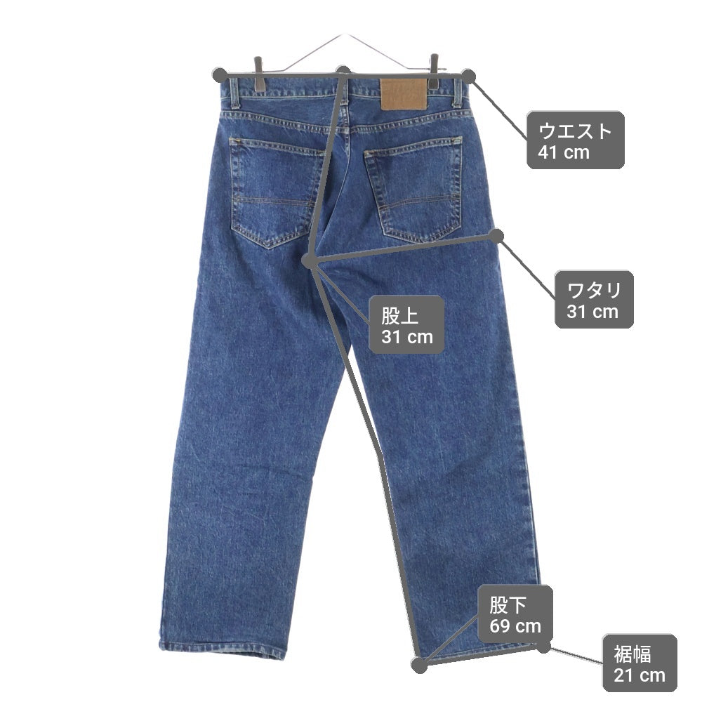 STUSSY(ステューシー) 90-00S OLD DENIM PANTS USA製 紺タグ デニム パンツ インディゴ