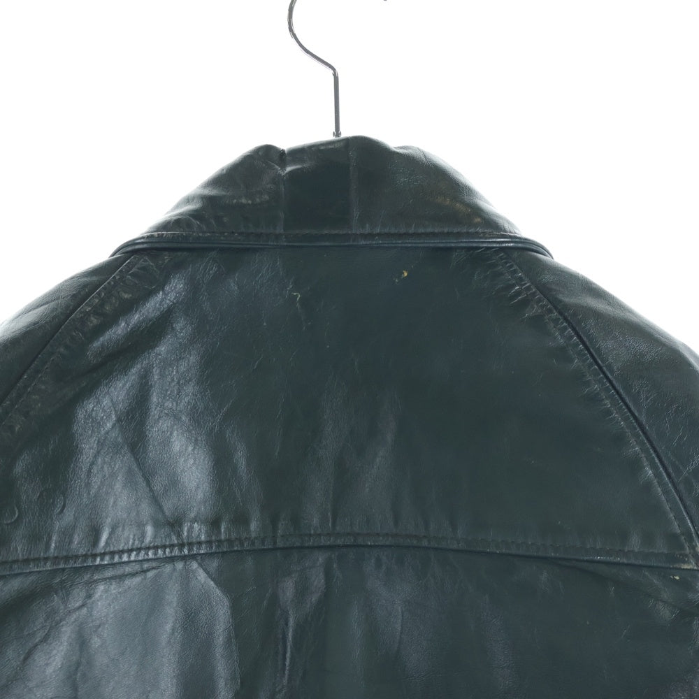 VINTAGE(ヴィンテージ) 60s DENISON MINE RESCUE LEATHER JAKET レザージャケット グリーン