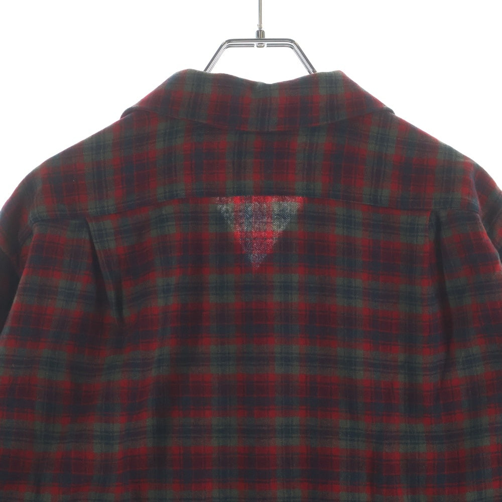 PENDLETON(ペンドルトン) 60s WOOL CHECK L/S SHIRT ウールチェック長袖シャツ レッド/ブラック/カーキ