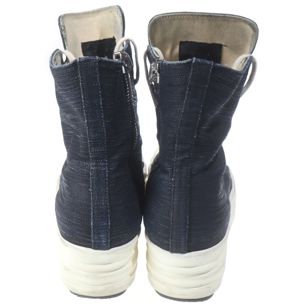 DRKSHDW(ダークシャドウ) Double Bumper High ダブルバンパー ハイカットスニーカー ブラック DU19F6803