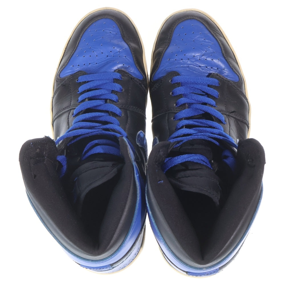 NIKE(ナイキ) Air Jordan 1 Retro High Royal エアジョーダン ロイヤル ハイカットスニーカー ブラック/ブルー 136066 041