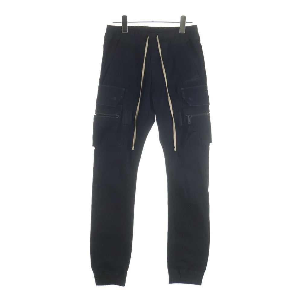 Rick Owens(リックオウエンス) 16AW MASTDON期 JOGGING CARGOS マストドン期 カーゴジョギングパンツ ブラック RR16F6300-SB