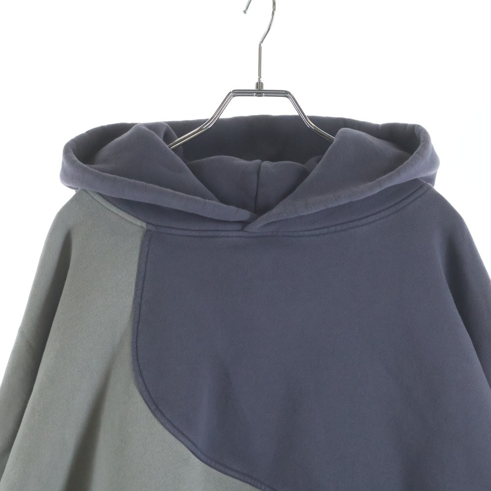 ERL(イーアールエル) Wave Hoodie ERL11T024 ウェーブ プルオーバーパーカー フーディー パープル