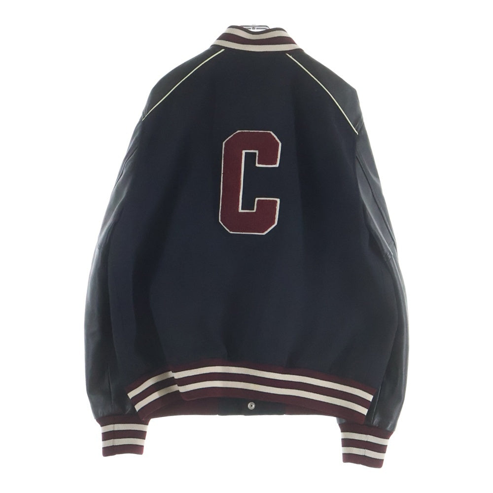 CELINE(セリーヌ) CLASSIC WOOL TEDDY JACKET 2V29T896C クラシックウール テディジャケット ブラック/ボルドー