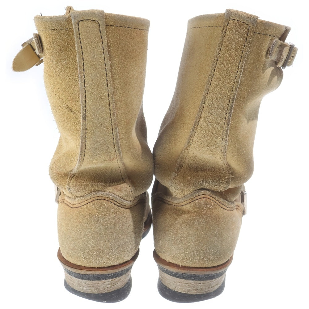 RED WING(レッド ウイング) ENGINEER BOOTS エンジニア ブーツ スチールトゥ ベージュ 8268
