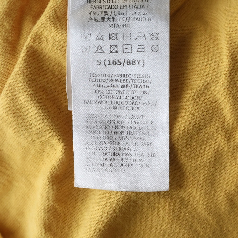 GUCCI(グッチ) 21SS 25 Eschatology Graphic Print Oversized T-Shirt エスカトロジー グラフィック プリント 半袖Tシャツ カットソー イエロー/ブラック 660744 XJDKM