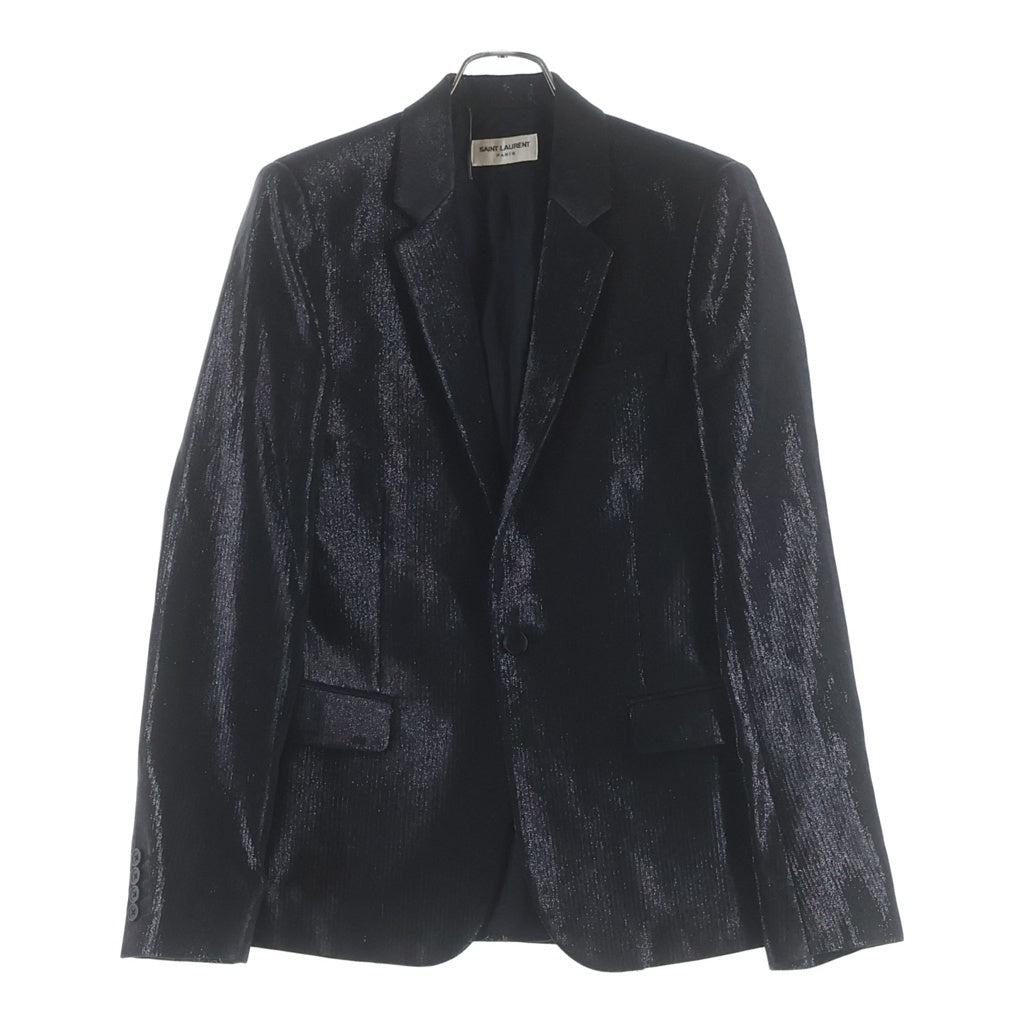 SAINT LAURENT PARIS(サンローランパリ) 13s Sparkling Blazer 2013年製スパークリング ブレザー テーラードジャケット ブラック