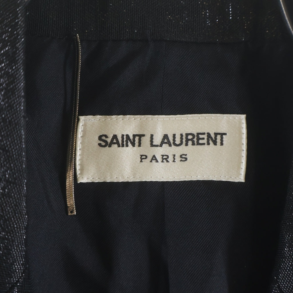 SAINT LAURENT PARIS(サンローランパリ) 13s Sparkling Blazer 2013年製スパークリング ブレザー テーラードジャケット ブラック