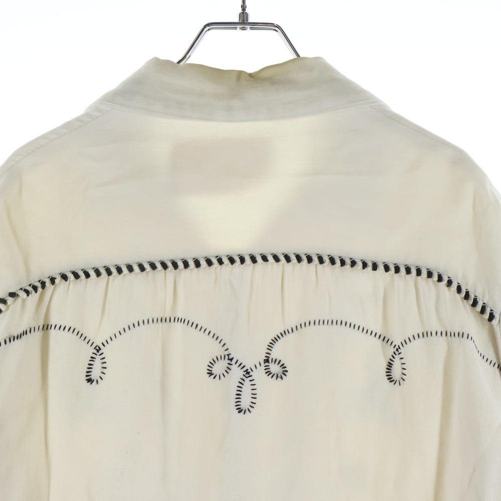 VINTAGE(ヴィンテージ) 50S MAC MURRAY (マクマリー) RAYON WESTERN JACKET レーヨン ウェスタン ジャケット ホワイト