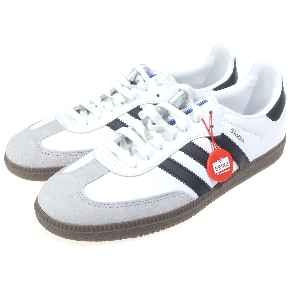 adidas(アディダス) samba og cloud white/core black/clear granite サンバ オージー ローカットスニーカー ホワイト/ブラック/ベージュ