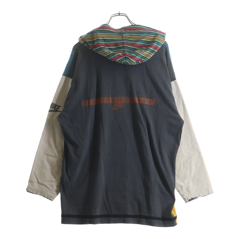 NIKE(ナイキ) 90s VINTAGE ALLEY HOOPS DINK YARD HOODIE 総柄フーディー マルチカラー