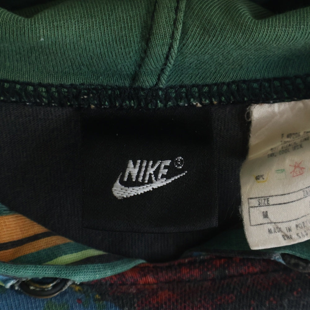NIKE(ナイキ) 90s VINTAGE ALLEY HOOPS DINK YARD HOODIE 総柄フーディー マルチカラー