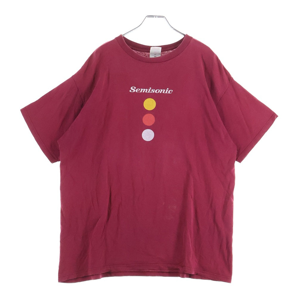 VINTAGE(ヴィンテージ) 90s VINTAGE SEMISONIC FEELING STRANGELY FINE Tee セミーソニック 半袖カットソーTシャツ レッド