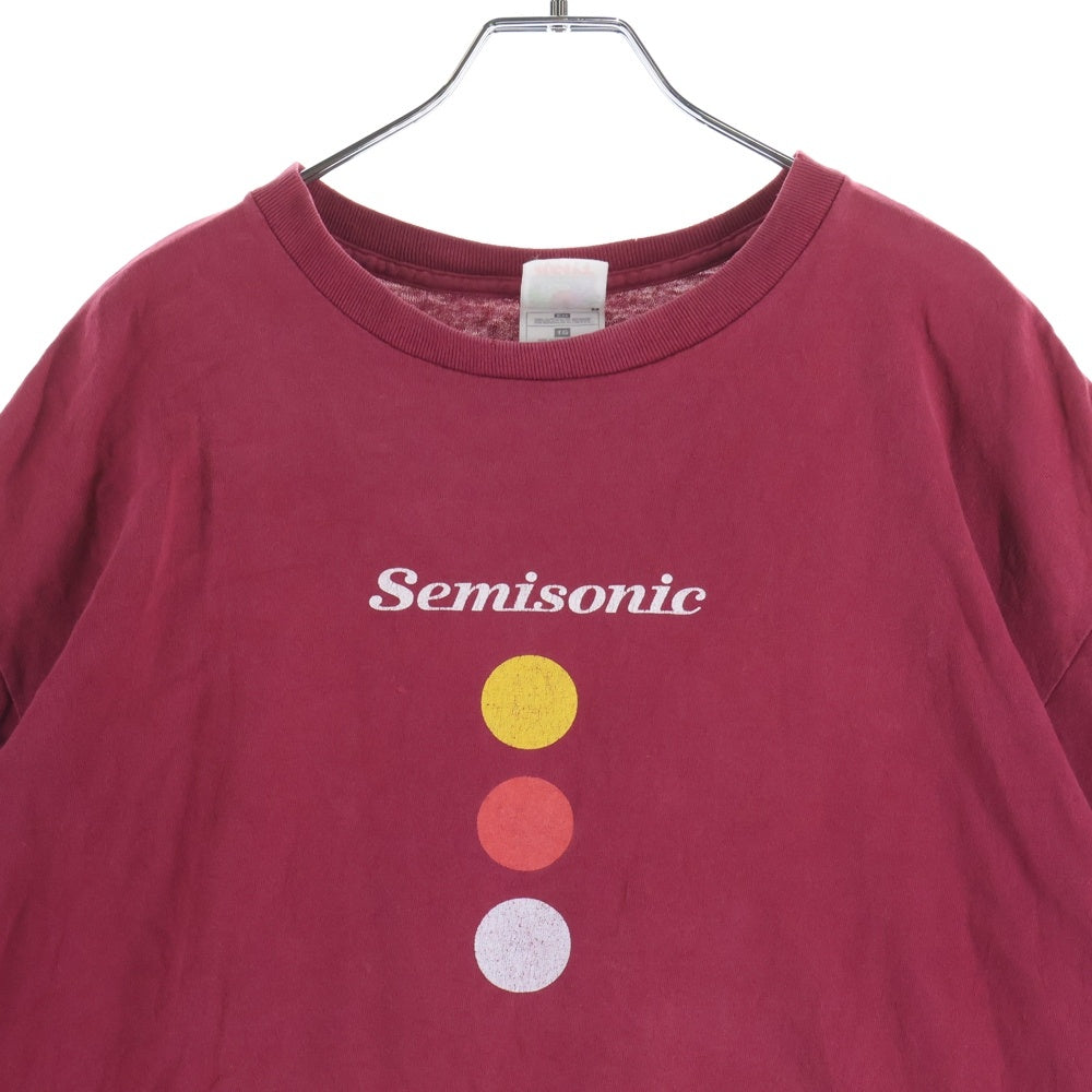 VINTAGE(ヴィンテージ) 90s VINTAGE SEMISONIC FEELING STRANGELY FINE Tee セミーソニック 半袖カットソーTシャツ レッド