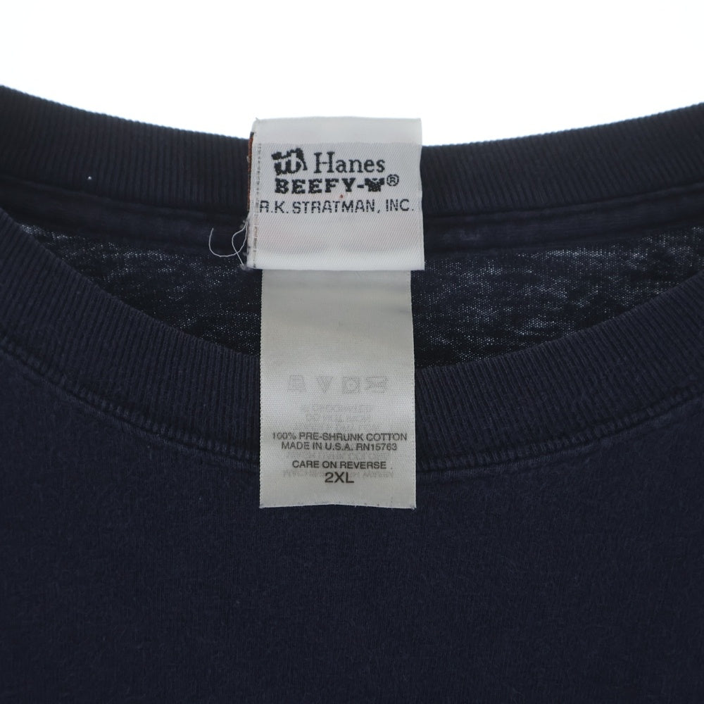 HARLEY DAVIDSON(ハーレーダビッドソン) 00S BAR & SIELD BLUE THUNDER L/S TEE バーアンドシールド ブルー サンダー 長袖Tシャツ カットソー ネイビー