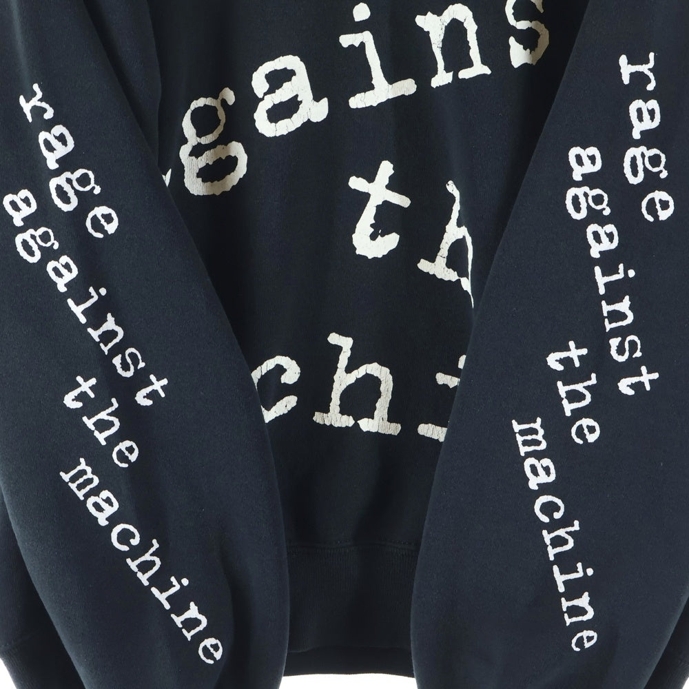 VINTAGE(ヴィンテージ) RAGE AGAINST THE MACHIN SWEAT BOOTLEG レイジ アゲインスト ザ マシーン ブートレグ スウェット ブラック