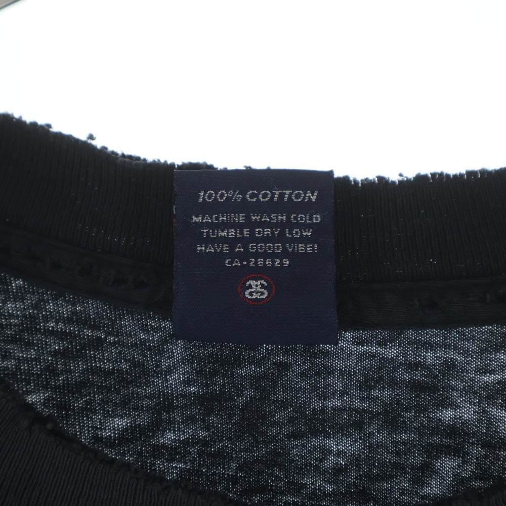 STUSSY(ステューシー) 90S OLD GOT ART? LAGUNA ART MUSEUM 紺タグ ゴット アート 半袖Tシャツ ブラック