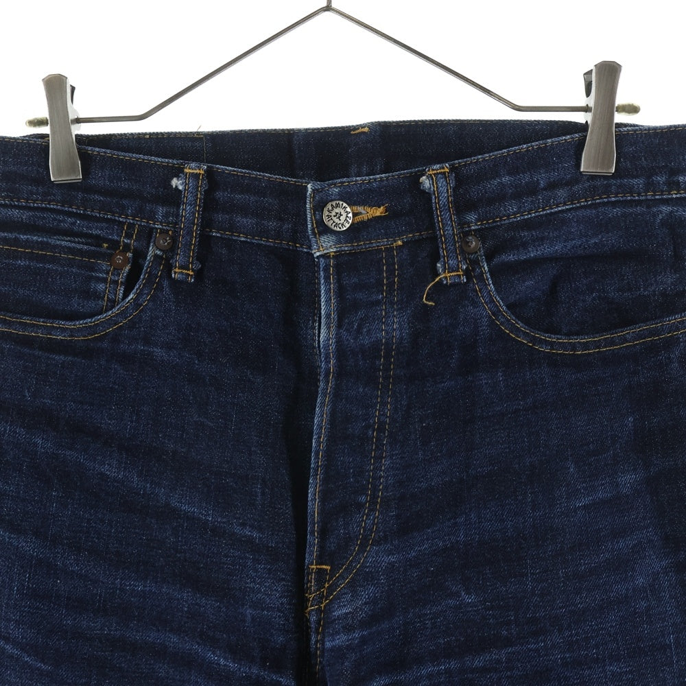 NO BRAND(ノーブランド) KAMIKAZE ATTACK DENIM PANTS カミカゼアタック デニムパンツ インディゴ