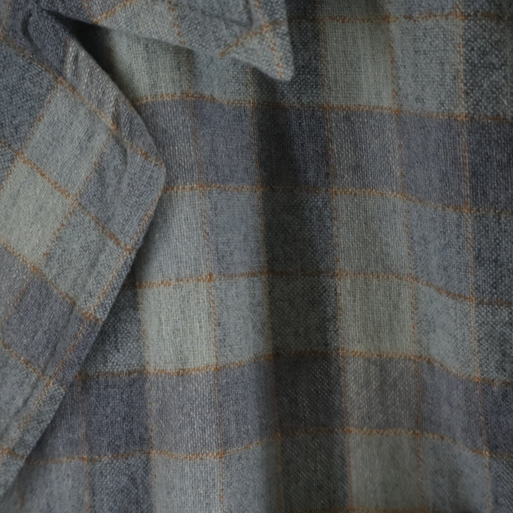 PENDLETON(ペンドルトン) 50S WOOL CHECK TAILERD JACKET ウール チェック テーラードジャケット グレー/オレンジ