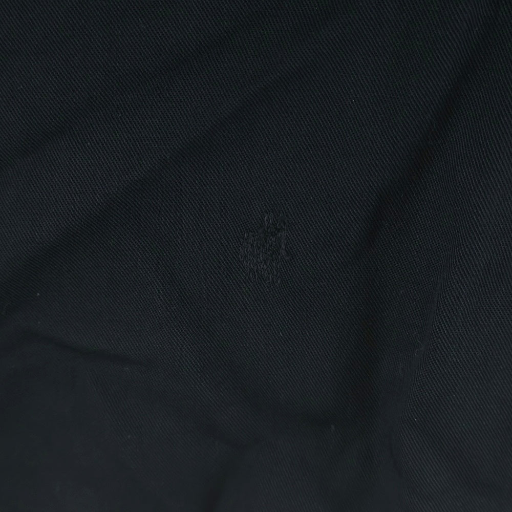 VINTAGE(ヴィンテージ) 50-60s GABARDINE L/S SOLID SHIRT ギャバジン 長袖シャツ ソリッド ロカシャツ ギャバシャツ ブラック