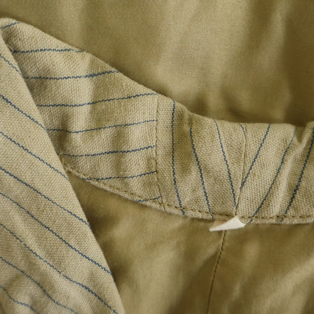 MISTER FREEDOM(ミスターフリーダム) STRIPE HACENDADO WAISTCOAT ストライプ ベスト ベージュ/ネイビー SC12783N/A
