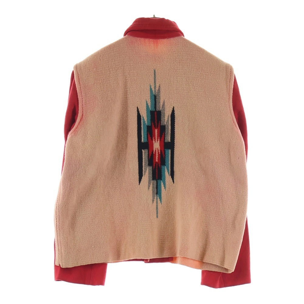 VINTAGE(ヴィンテージ) 40-50S Ganscraft CHIMAYO JACKET チマヨジャケット ホワイト/レッド