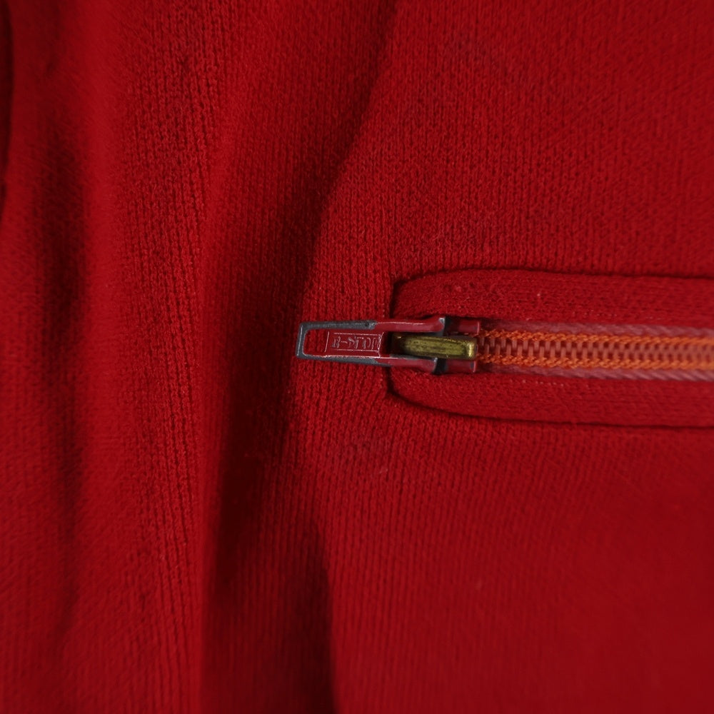adidas(アディダス) 60S CREATION VENTEX ZIP UP TRACK JACKET 地球儀 ジップアップ トラックジャケット ジャージ レッド