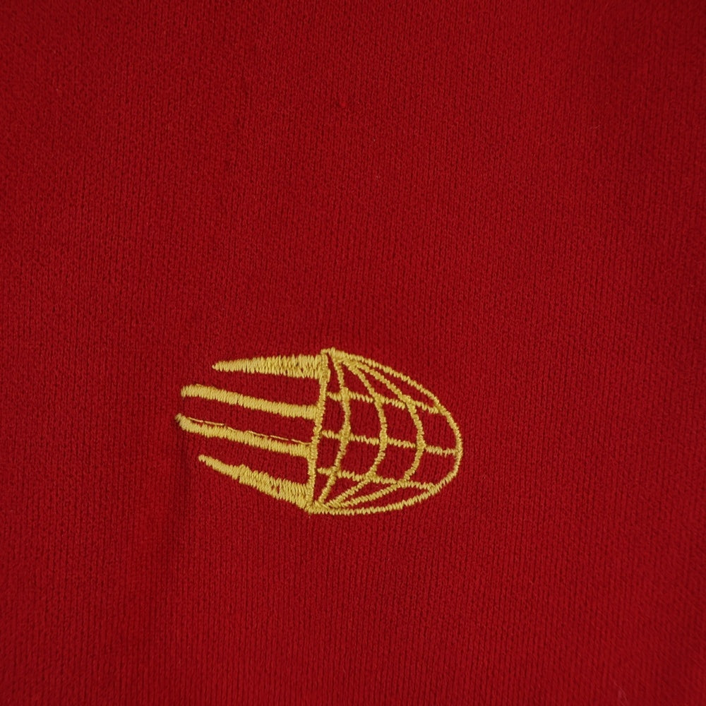 adidas(アディダス) 60S CREATION VENTEX ZIP UP TRACK JACKET 地球儀 ジップアップ トラックジャケット ジャージ レッド