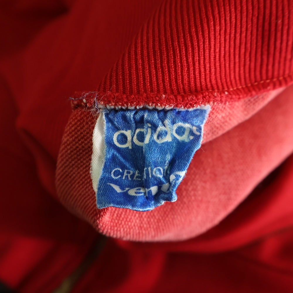adidas(アディダス) 60S CREATION VENTEX ZIP UP TRACK JACKET 地球儀 ジップアップ トラックジャケット ジャージ レッド