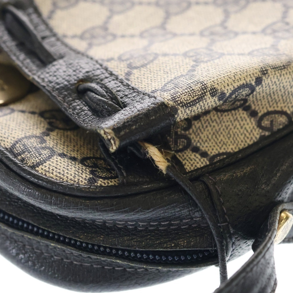 GUCCI(グッチ) MONOGRAM MINI SHOULDER BAG モノグラム ショルダー バッグ ベージュ/ブラック