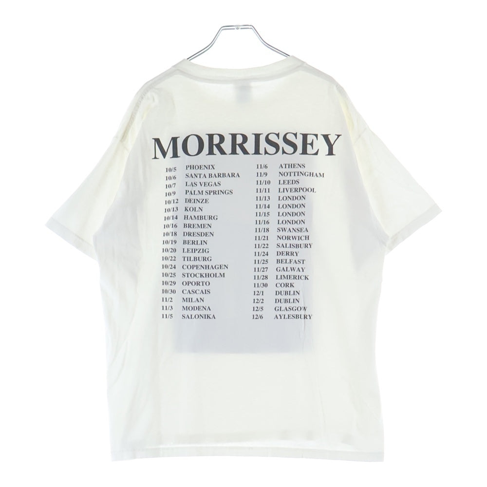 VINTAGE(ヴィンテージ) 90-00S MORRISSEY COACHELLA PHOTO TOUR TEE モッリシー コーチェラ ツアー フォト 半袖Tシャツ カットソー ホワイト
