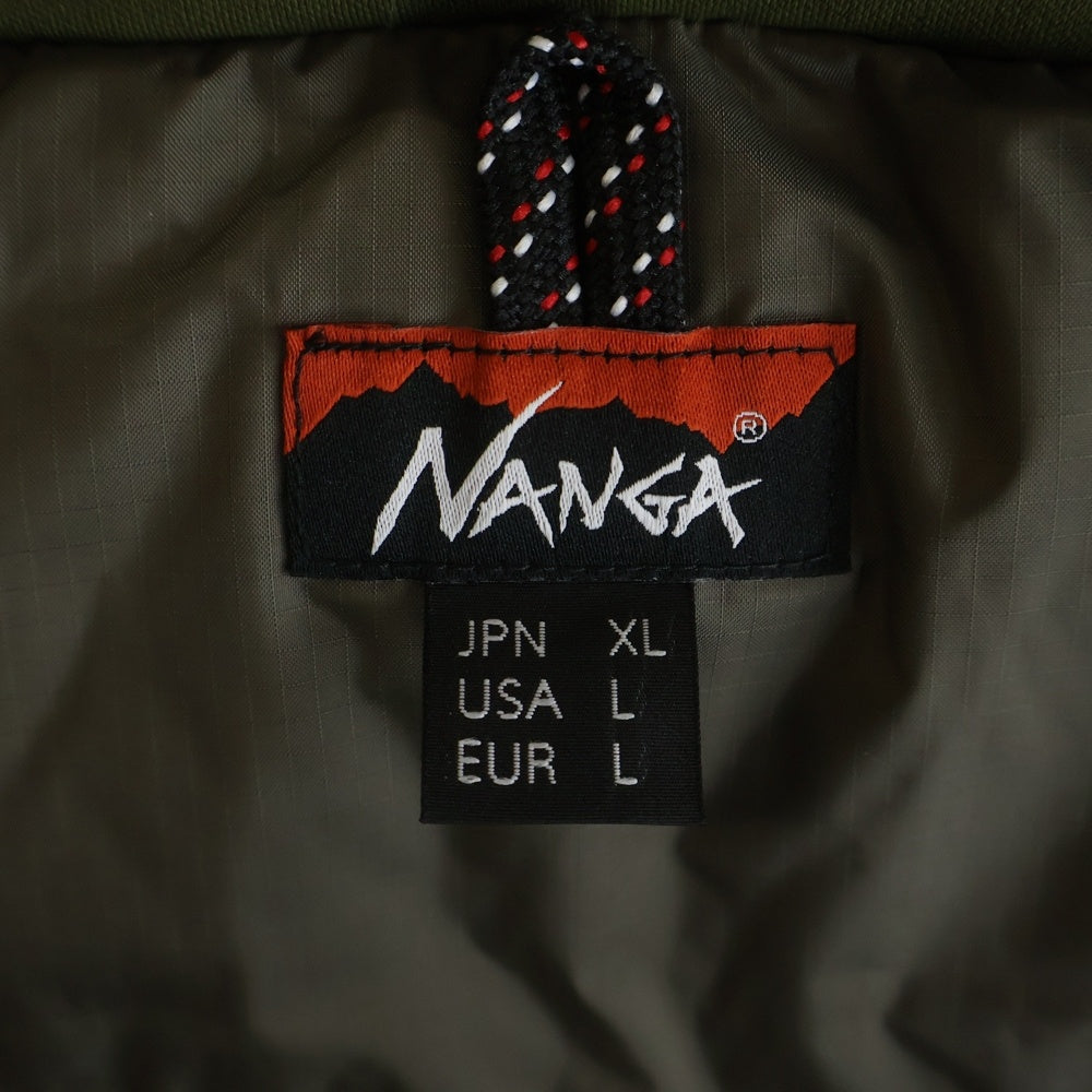 NANGA(ナンガ) AURORA DOWN JACKET オーロラ ダウンジャケット カーキ K23A11