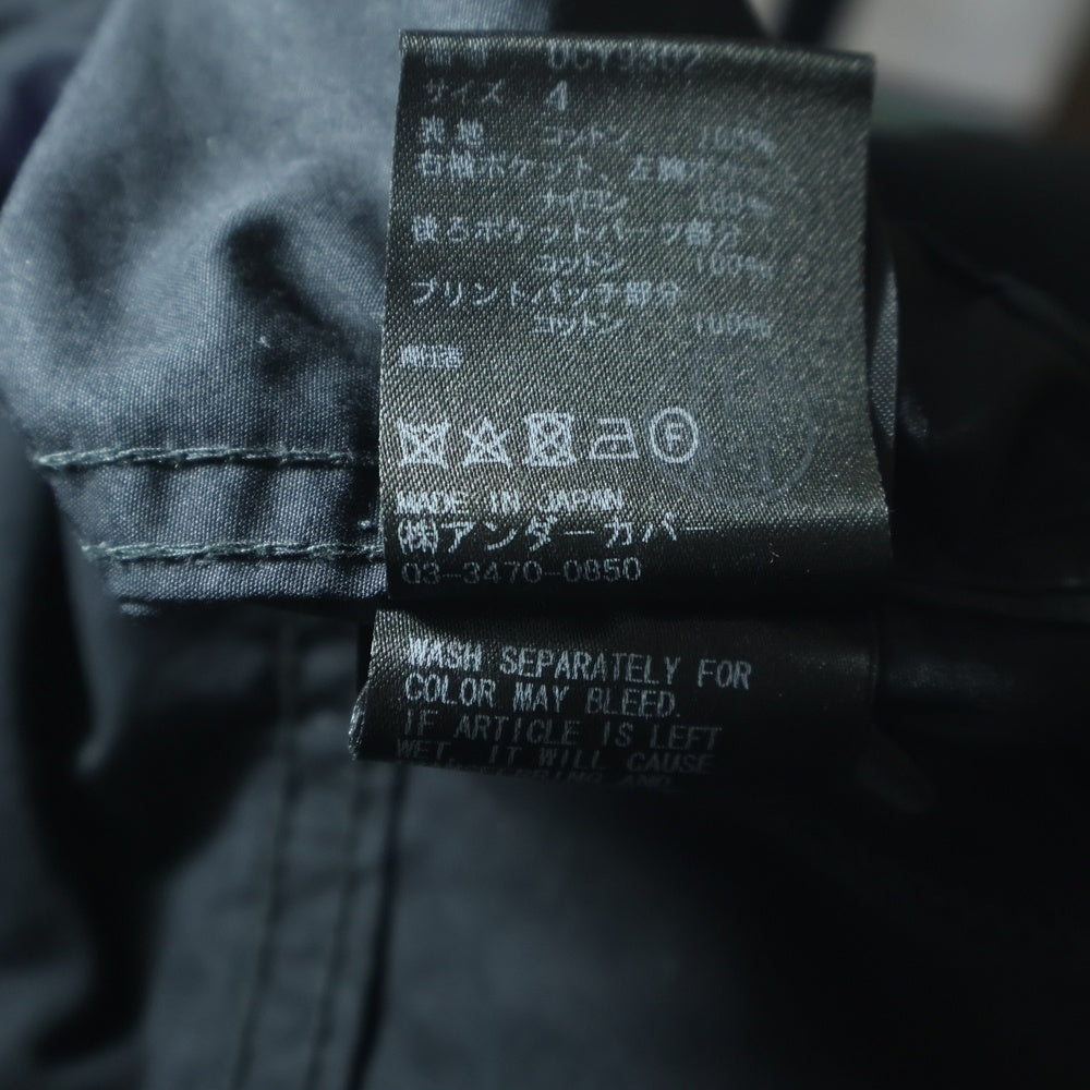 UNDERCOVER(アンダーカバー) ×Mars89 19AW MODS COAT コラボ モッズコート ブラックUCY9302