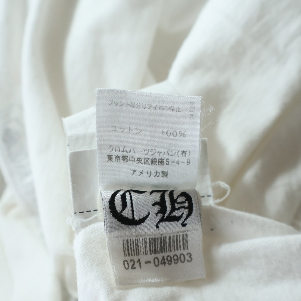 CHROME HEARTS(クロムハーツ) BACK ARCH USA LOGO TEE バックアーチ USAロゴ 半袖Tシャツ ホワイト
