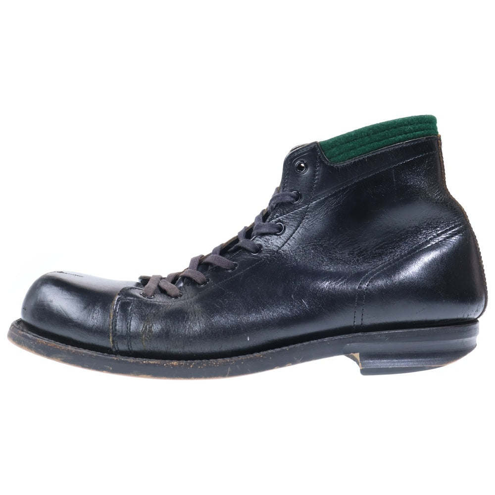 COMME des GARCONS HOMME PLUS(コムデギャルソンオムプリュス) プレーントゥ アンクルブーツ レザーローカットシューズ ダークブラウン