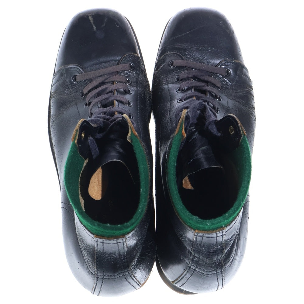 COMME des GARCONS HOMME PLUS(コムデギャルソンオムプリュス) プレーントゥ アンクルブーツ レザーローカットシューズ ダークブラウン
