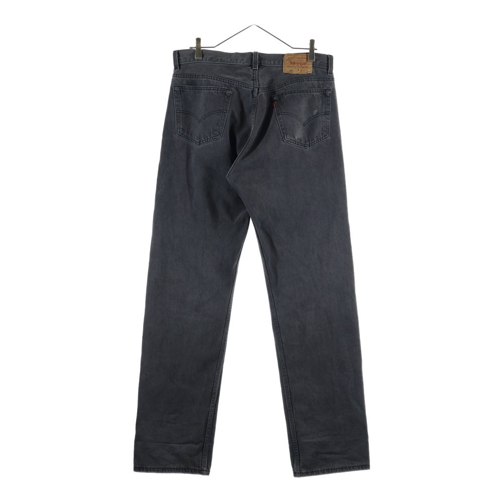 Levi's(リーバイス) 90S 501 サークルR 後染め USA製 ボタンフライ デニムパンツ ブラック