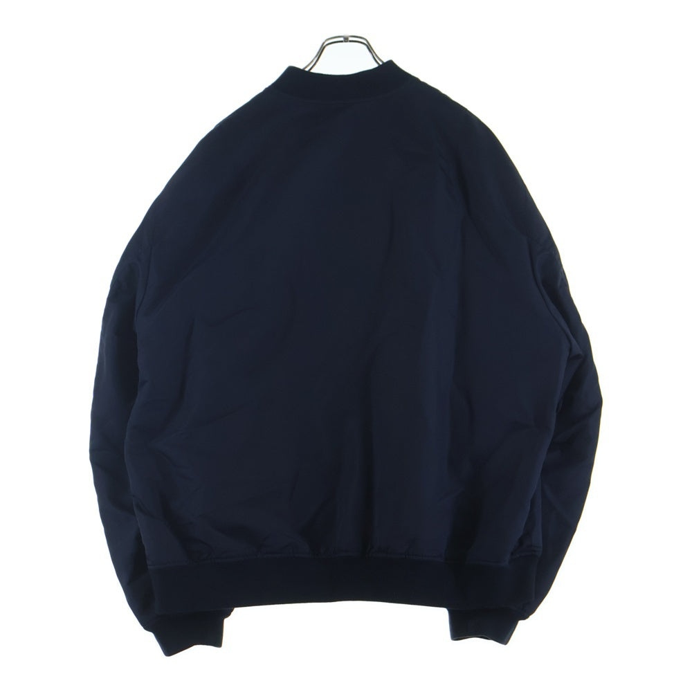 RAF SIMONS(ラフシモンズ) 23AW Classic bomber with leather patchRS MOD.231-M619 ロゴ パッチ クラシック オーバーサイズ MA-1 ボンバー ジャケット ブルゾン