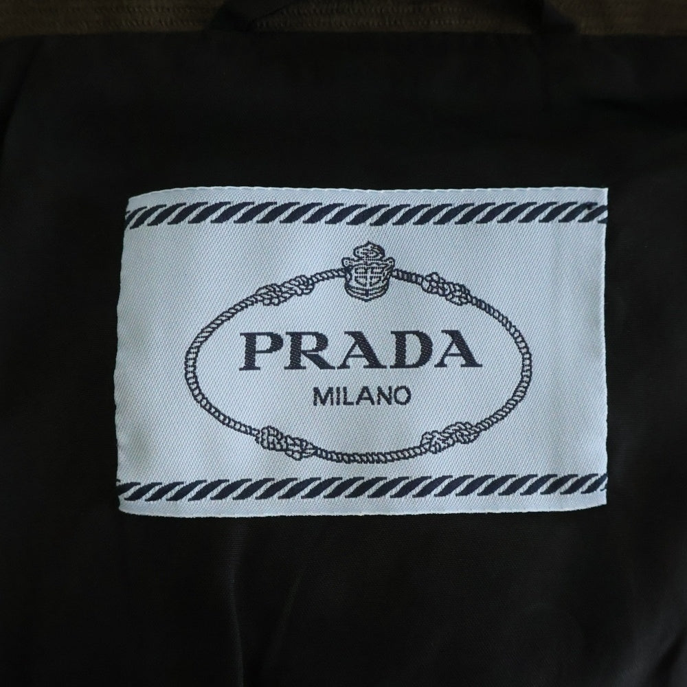 PRADA(プラダ) COVER ALL JACKET カバーオール ジャケット カーキ 292103 レディース