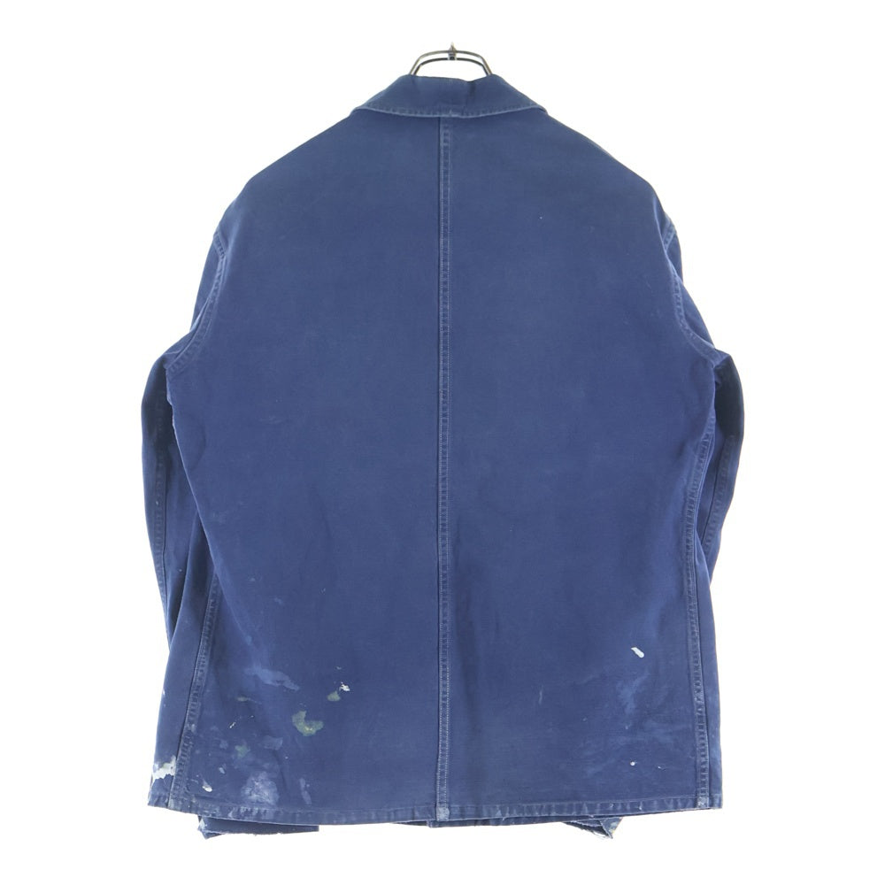 VINTAGE(ヴィンテージ) 50-60s French Work Jacket フレンチワークジャケット コットンツイル ブルー