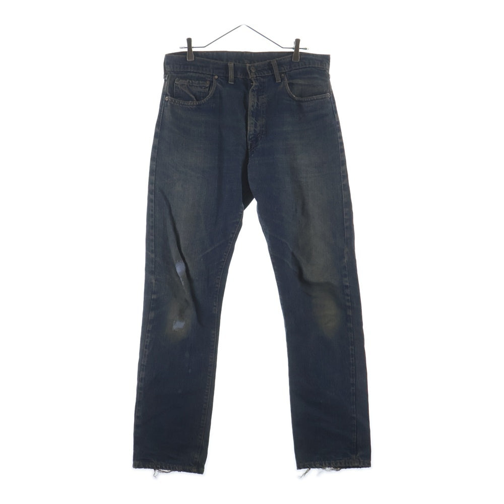 Levi's(リーバイス) 60S VINTAGE 505 BIG E ボタン裏刻印16 SCOVILL ZIP 耳付き ジップフライデニムパンツ インディゴ