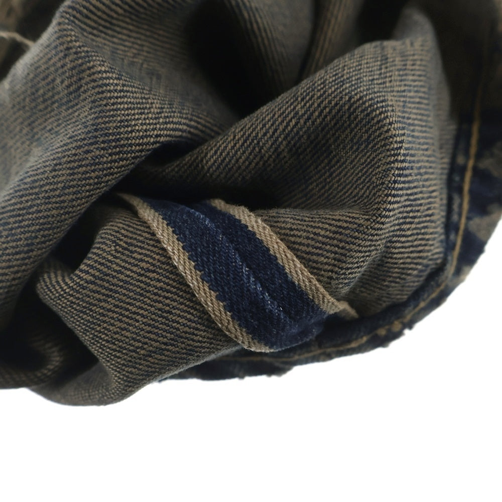 Levi's(リーバイス) 60S VINTAGE 505 BIG E ボタン裏刻印16 SCOVILL ZIP 耳付き ジップフライデニムパンツ インディゴ