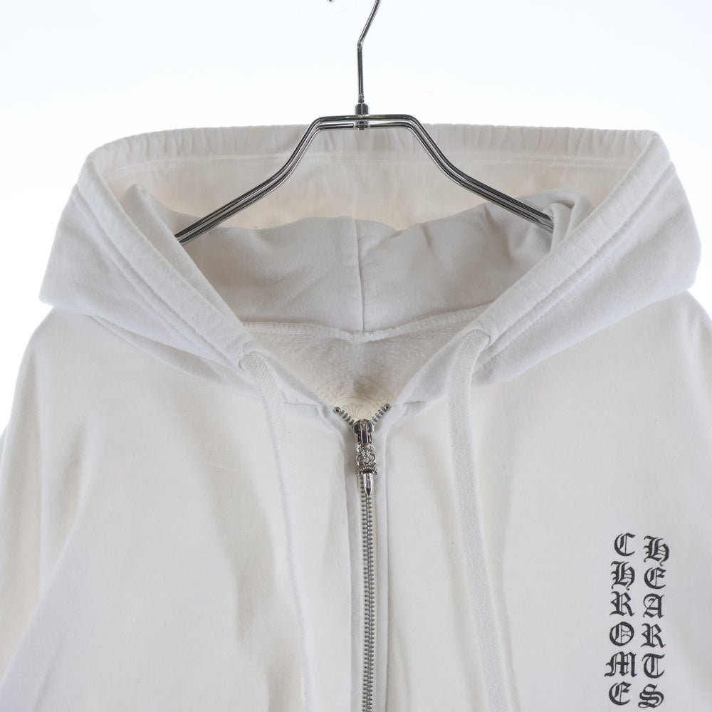 CHROME HEARTS(クロムハーツ) Vertical Arm Logo Zip Up Hoodie