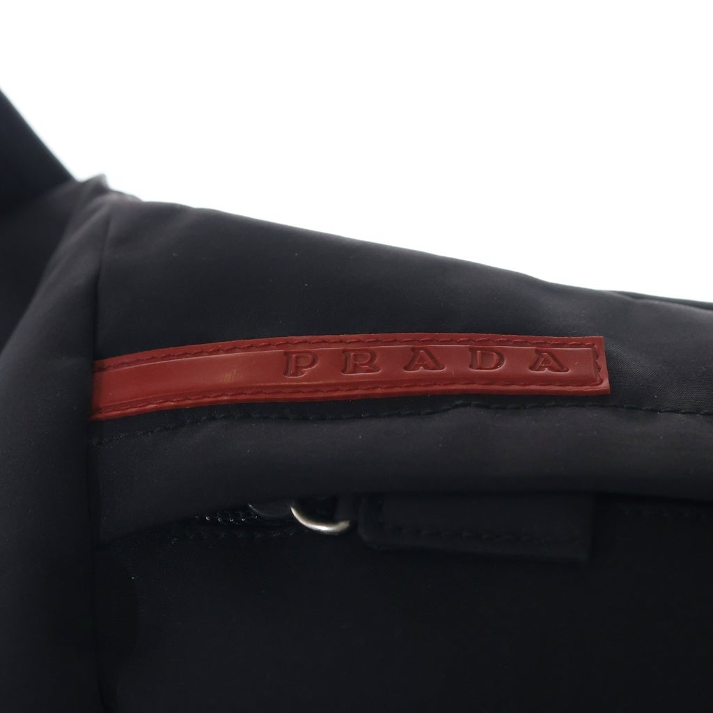PRADA SPORT(プラダ スポーツ) 90-00S ARCHIVE DEAD STOCK BODY SHOULDER BAG アーカイブ デッドストック ボンテージ ボディ ショルダーバッグ ブラック レディース