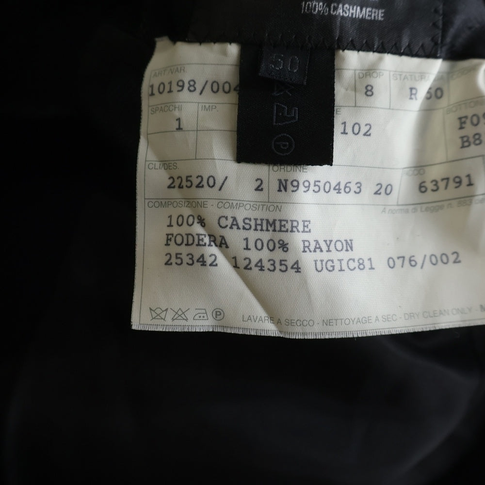 PRADA(プラダ) 90S CASHMERE 3B TAILORED JACKET カシミヤ テーラードジャケット ブラック