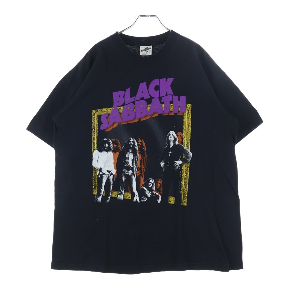 VINTAGE(ヴィンテージ) 90-00S BLACK SABBATH REUNION TOUR TEE ブラックサバツ ツアー バンド 半袖Tシャツ カットソー ブラック