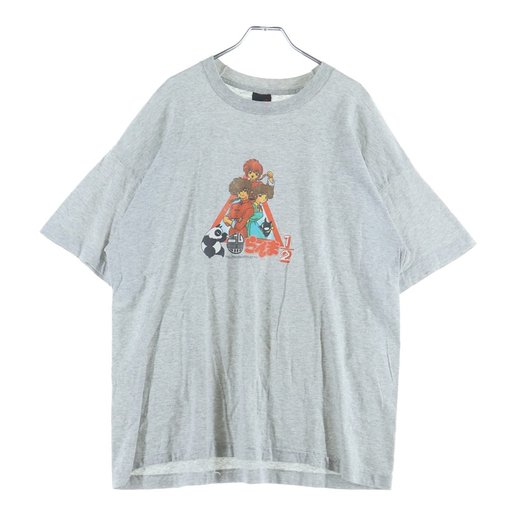VINTAGE(ヴィンテージ) 1989 RANMA1/2 GRAPHIC TEE BY KAILUA らんま1/2 グラフィック 半袖カットソーTシャツ グレー