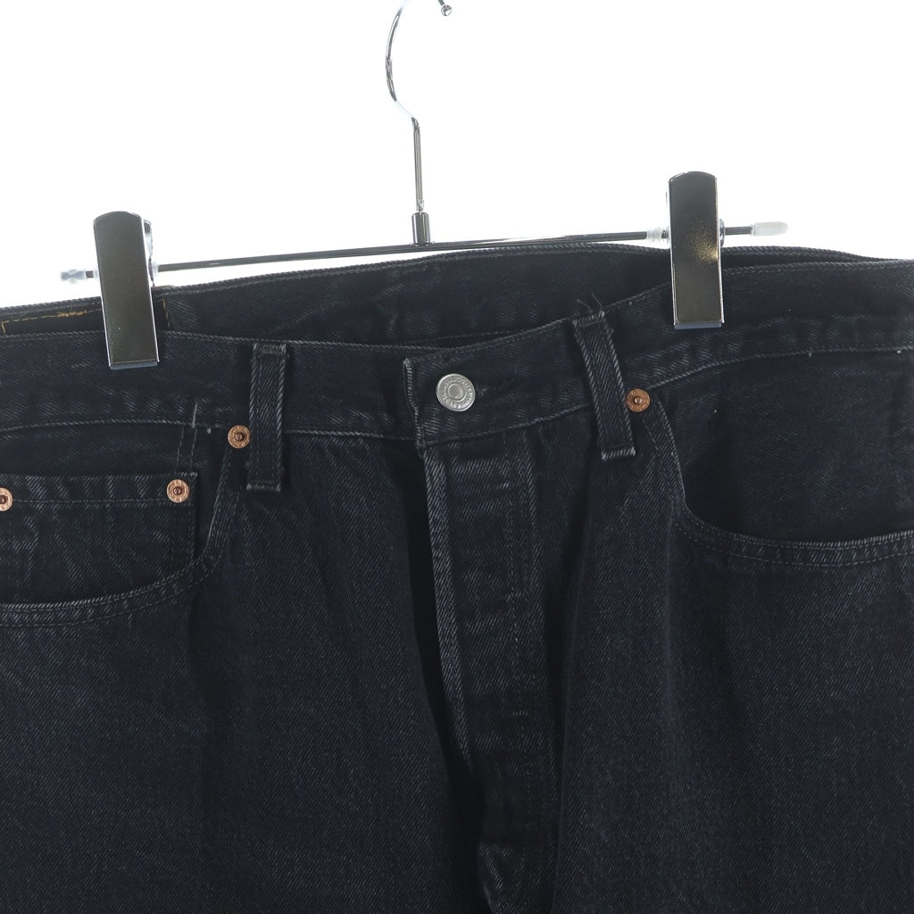 Levi's(リーバイス) 90S 501 後染め スモールe ボタン裏刻印522 デニムパンツ ブラック