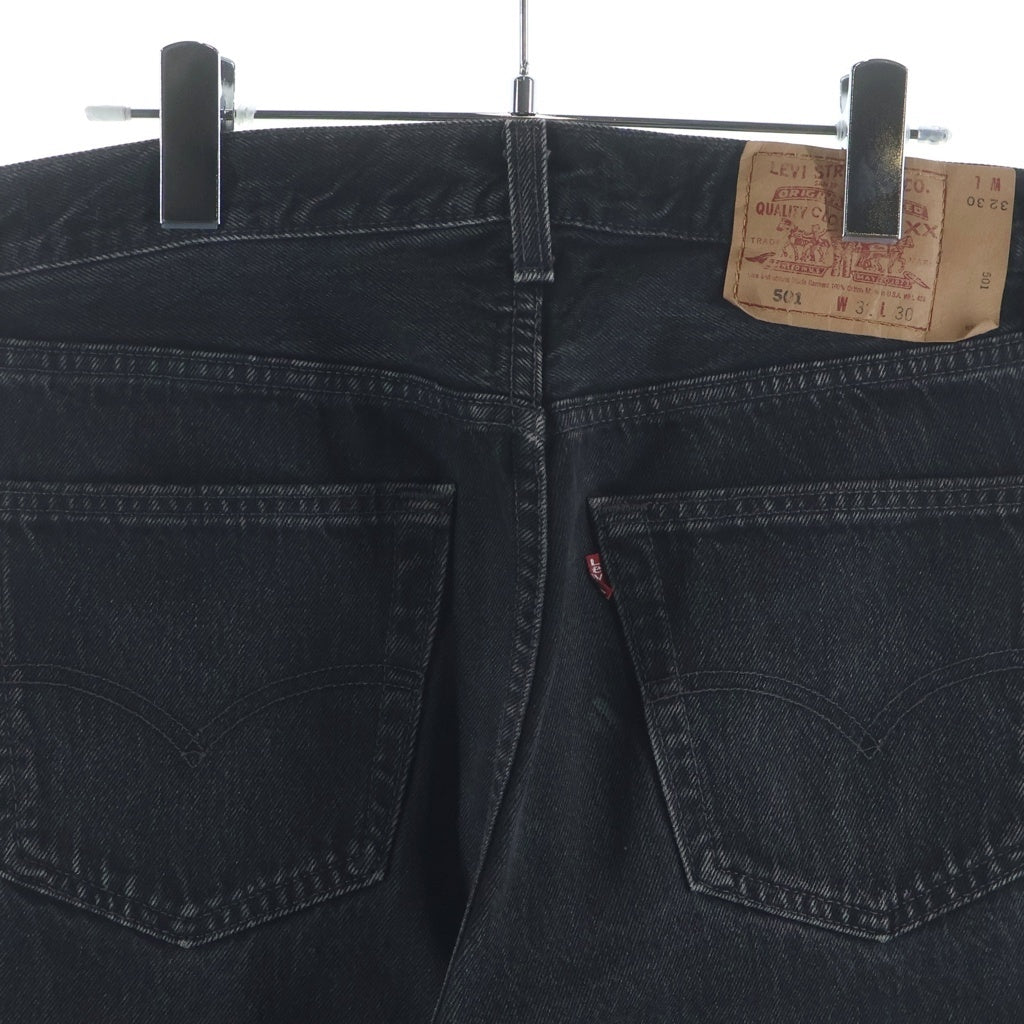 Levi's(リーバイス) 90S 501 FOR WOMEN 後染め スモールe ボタン裏刻印544 デニムパンツ ブラック